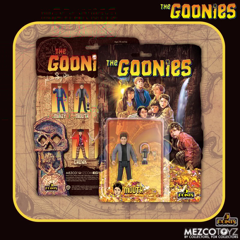 The Goonies Mezco 5 Points Set of 5 Action Figures