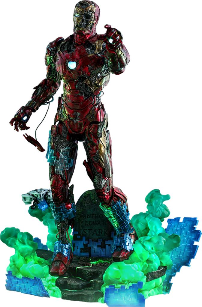 Marvel: Spiderman Far From Home: Mysterio's Iron Man Illusion: 1/6 Scale Hot Toys Collectible Figure
