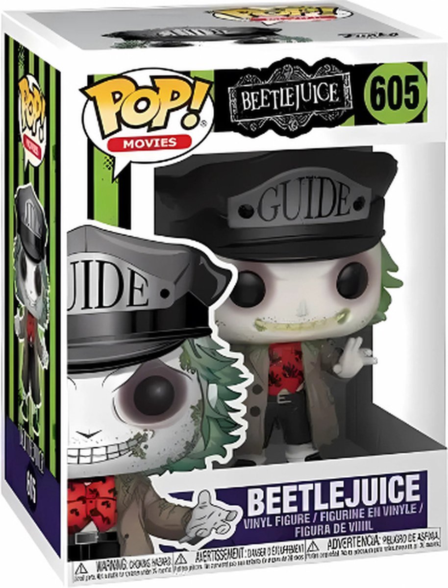 Beetlejuice (Guide Hat) Funko Pop! Vinyl Figure #605