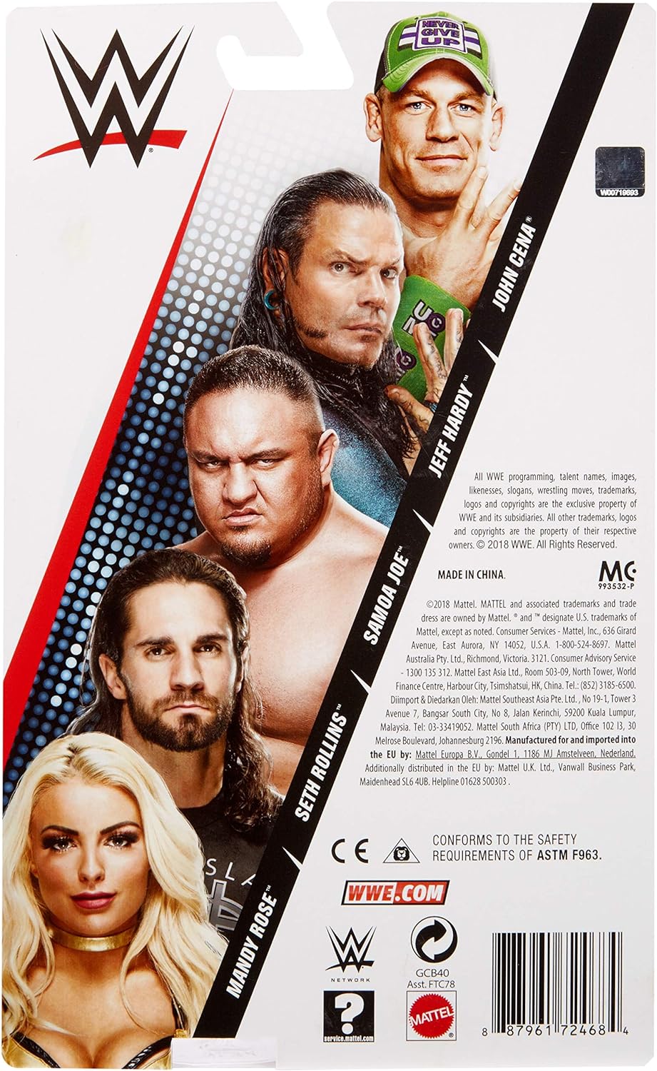 WWE Seth Rollins Wrestling Series 92 Action Figure