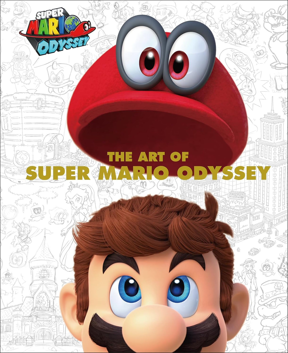 The Art of Super Mario Odyssey Art Book Dark Horse