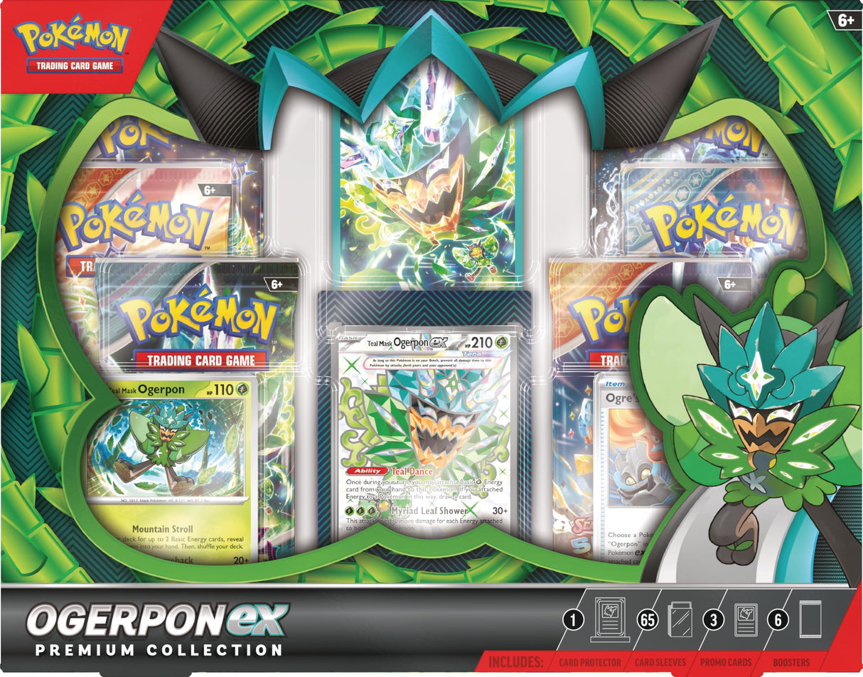 Pokemon Trading Card Game - Ogerpon ex Premium Collection Box