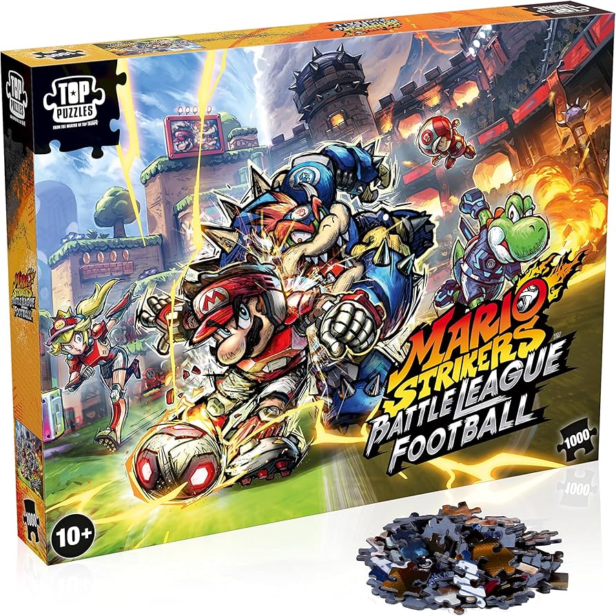Mario Strikers Battle League Football - 1000 Piece Jigsaw Puzzle