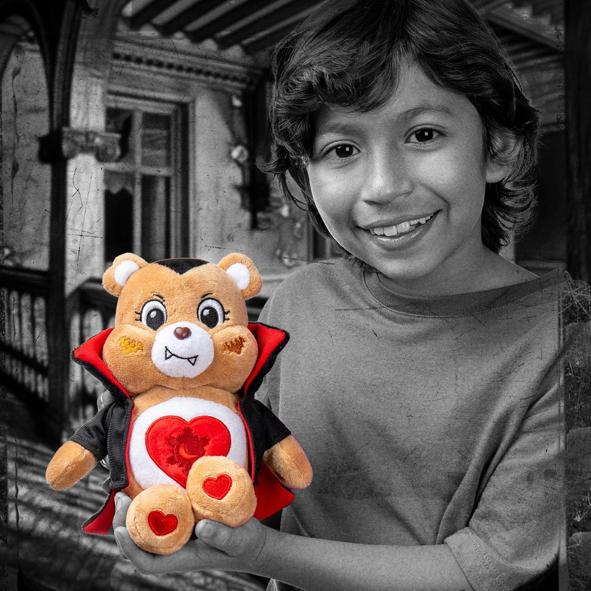 Care Bears x Universal Monsters Tenderheart Bear as Dracula 22cm Plush