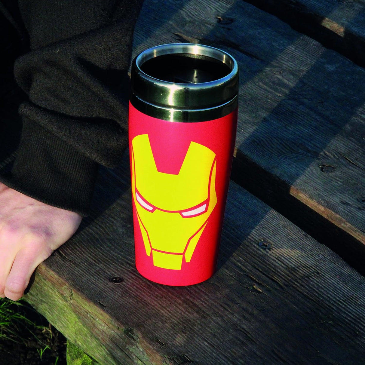 Marvel Iron Man Paladone Metal Travel Mug