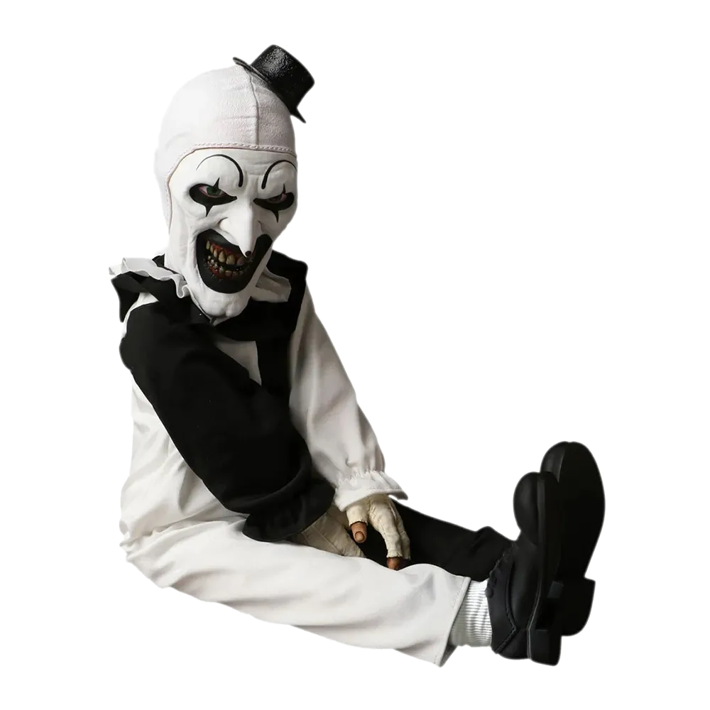 Terrifier Art The Clown MDS 18 Inch Roto Plush Doll