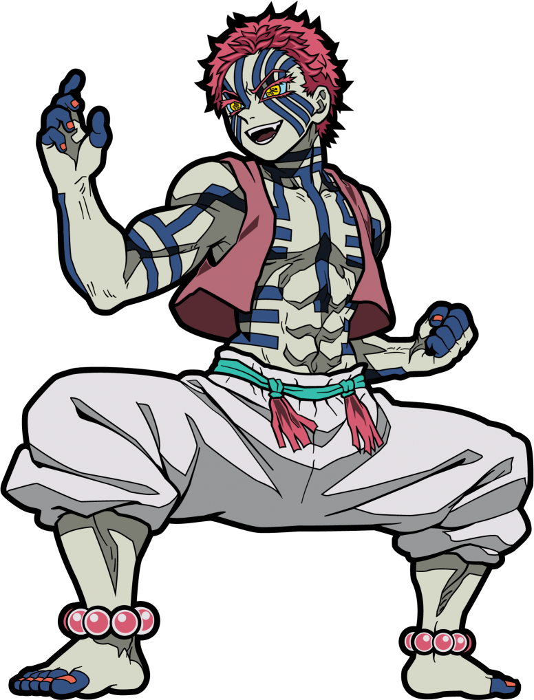 Demon Slayer Akaza (Glitter) FiGPiN #1364
