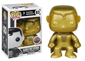 DC Comics Blackest Night Superman (Gold) (Gamestop Exclusive) Funko Pop! Vinyl Figure #83