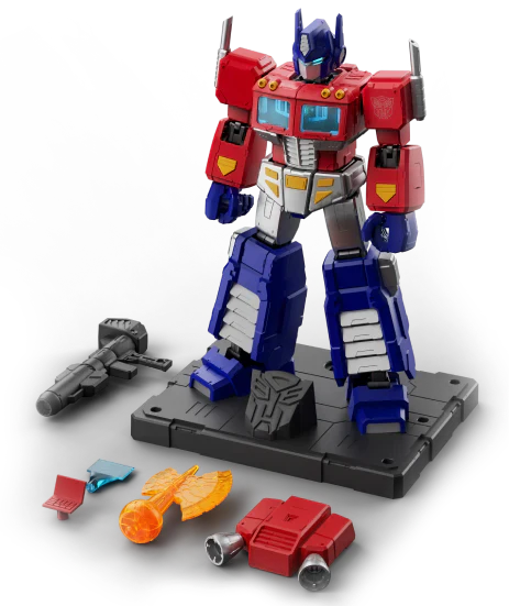 Transformers G1 Optimus Prime Action Edition Blokees Model Kit Action Figure