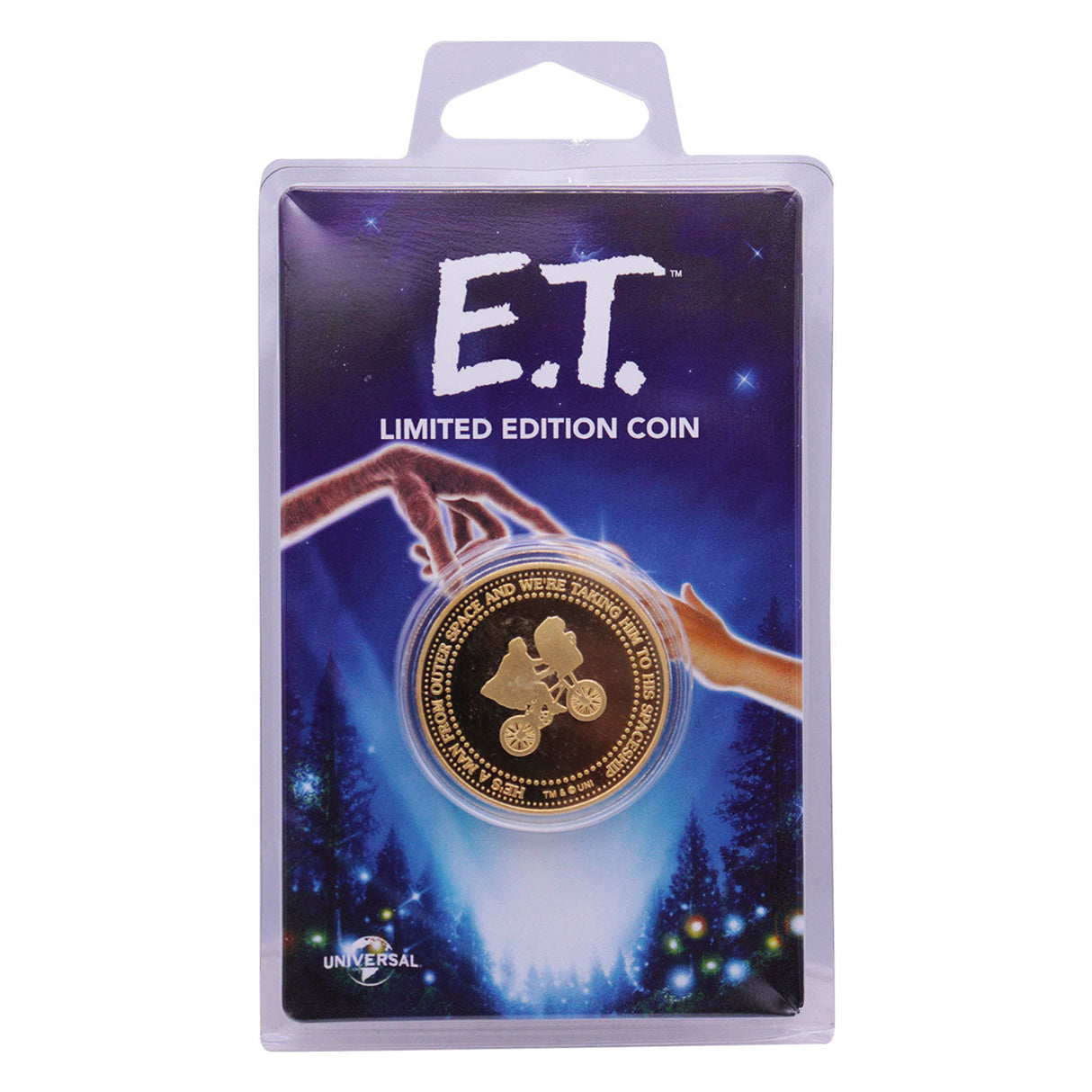E.T. Limited Edition Collectible Coin (Gold)