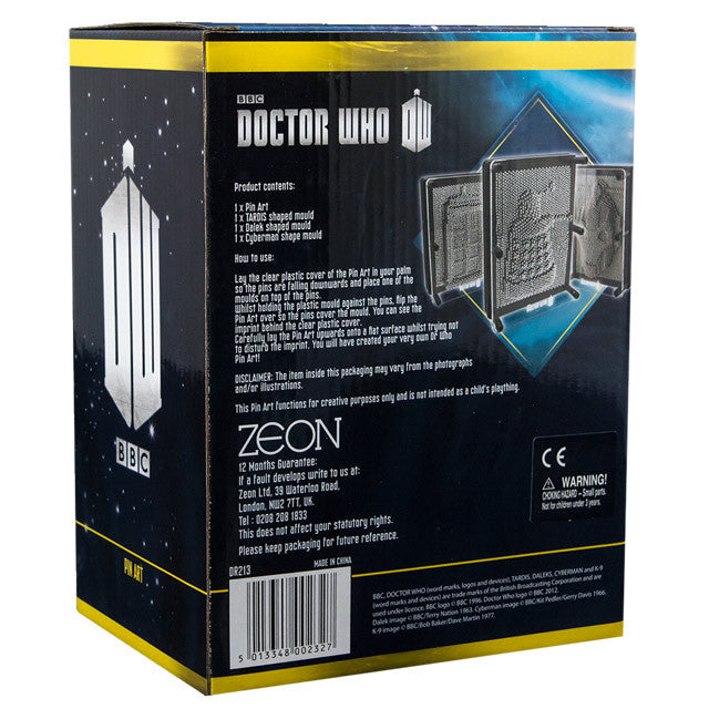 Doctor Who Pin Art