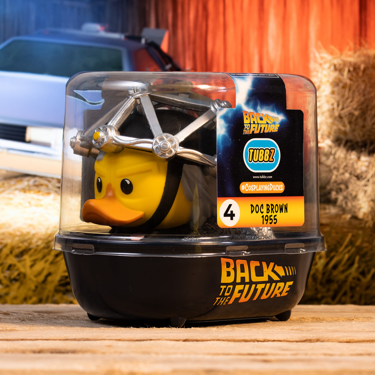 Back to the Future Doc Brown 1950s TUBBZ Cosplaying Duck