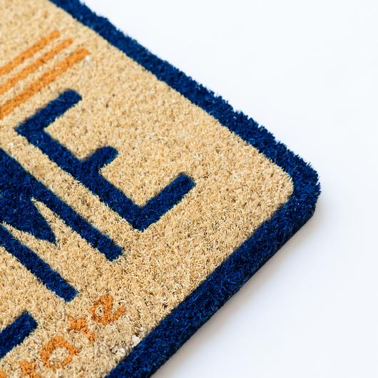 Back to the Future 'OUTATIME' DeLorean License Plate Door Mat