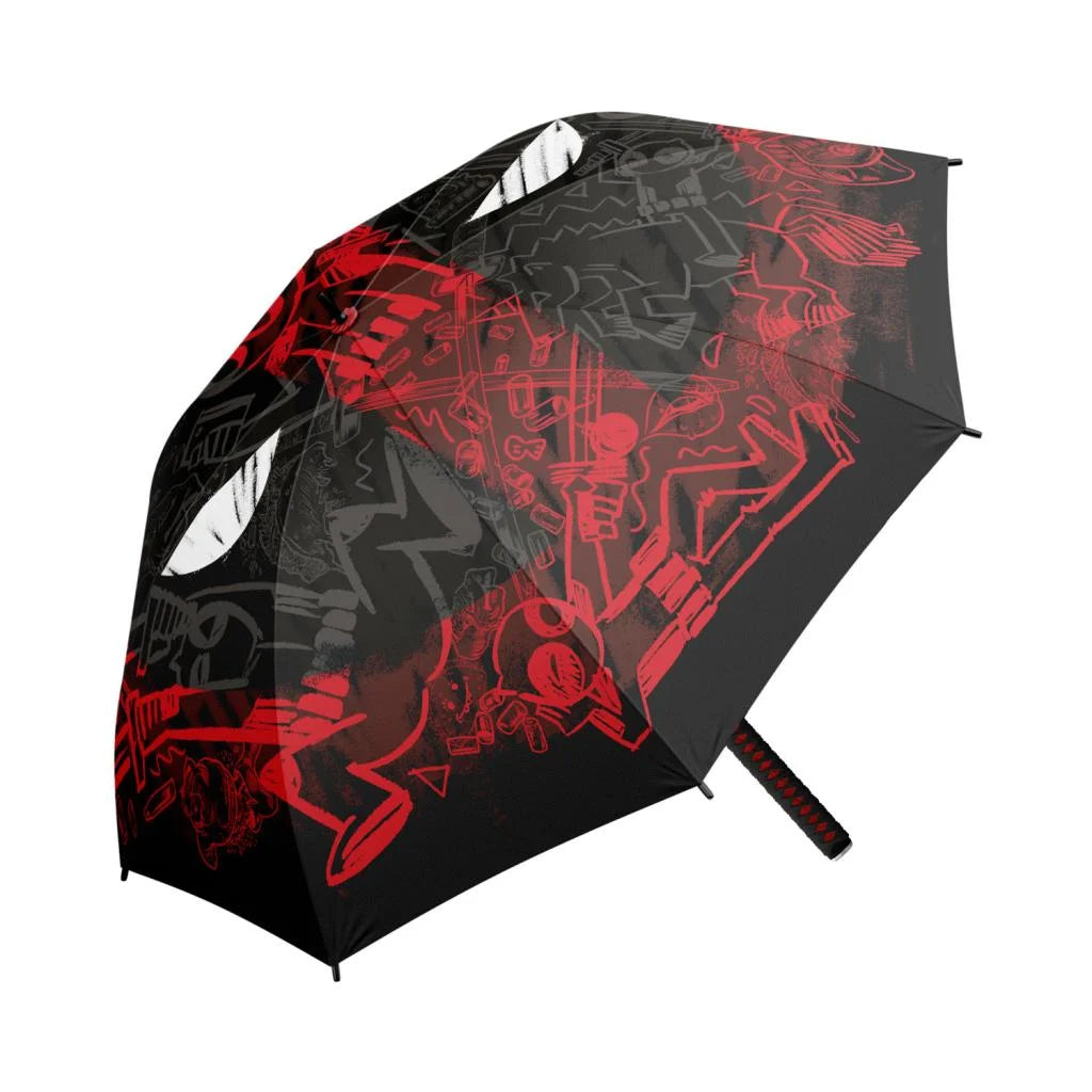 Marvel Deadpool Katana Handle Premium Umbrella