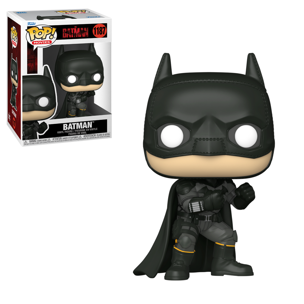 DC Comics Batman (The Batman 2022) Funko Pop! Vinyl Figure #1187