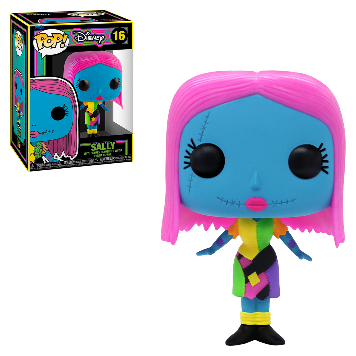 The Nightmare Before Christmas Sally (Blacklight) Funko Pop! Vinyl Figure #16