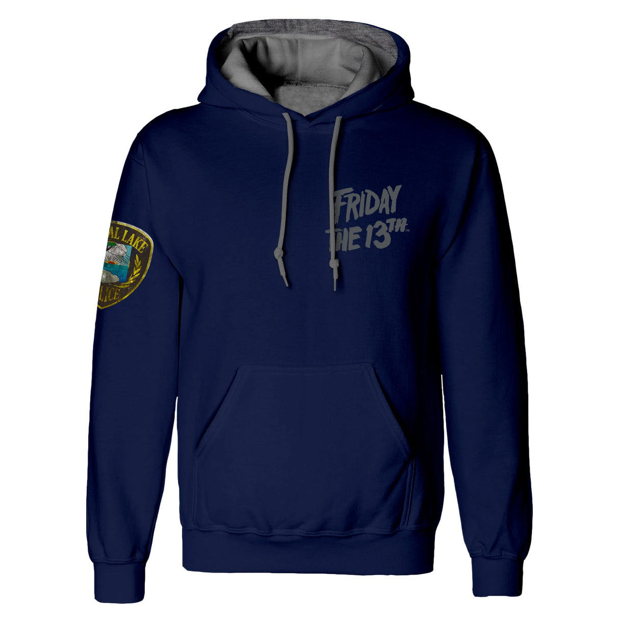 Friday The 13th Crystal Lake Police Unisex Pullover Hoodie