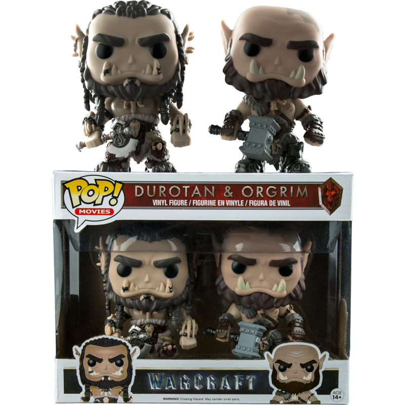 Warcraft Durotan & Orgrim Funko Pop! Vinyl Figure 2-Pack