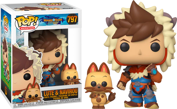 Monster Hunter Stories Ride On Lute and Navirou Funko Pop! Vinyl Figure #797