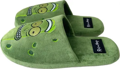 Rick and Morty Pickle Rick Men's Mule Slippers (Size UK 8-10)