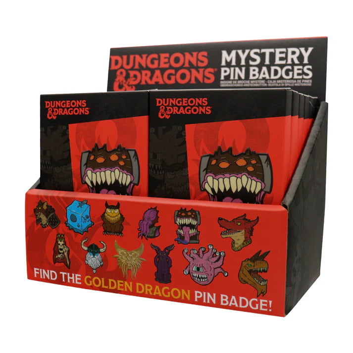 Dungeons & Dragons 50th Anniversary Mystery Pin Badge