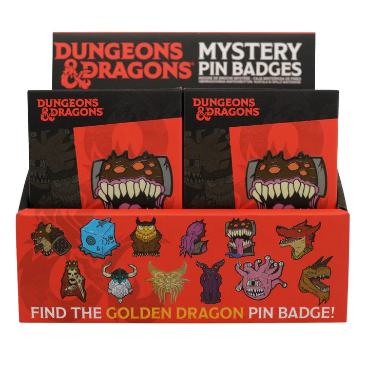 Dungeons & Dragons 50th Anniversary Mystery Pin Badge