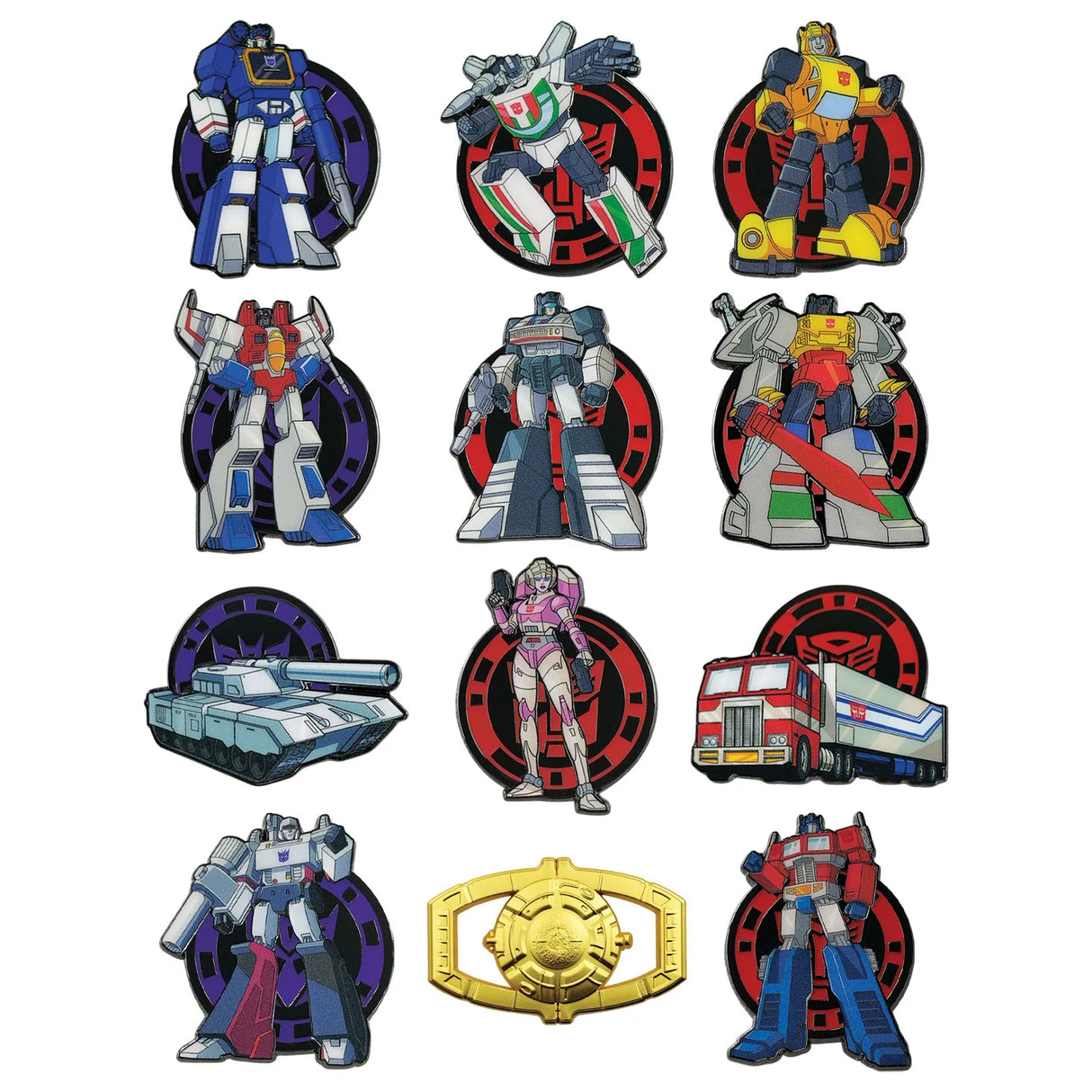 Transformers Mystery Pin Badges
