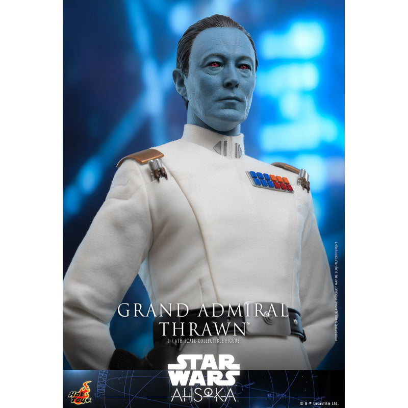 Star Wars Ahsoka Grand Admiral Thrawn Hot Toys Action Figure
