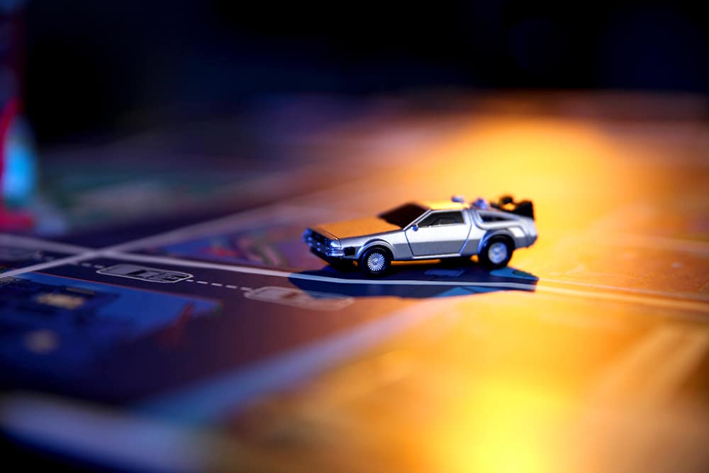 Back to the Future Back in Time Game