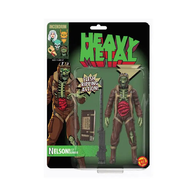 Heavy Metal Nelson B-17 Zombie Bomber 5" Action Figure