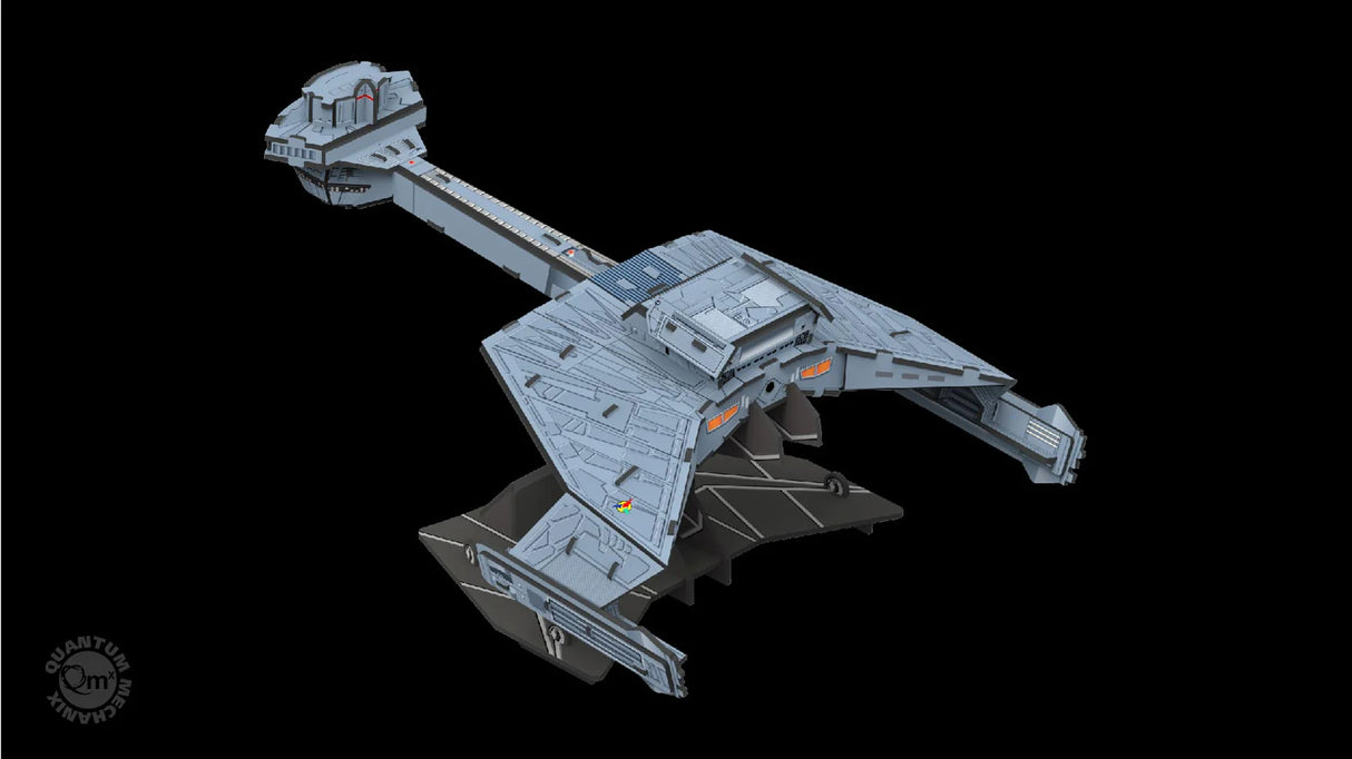 Star Trek Klingon D7 Battlecruiser Qraftworks Puzzlefleet 3D Model Kit