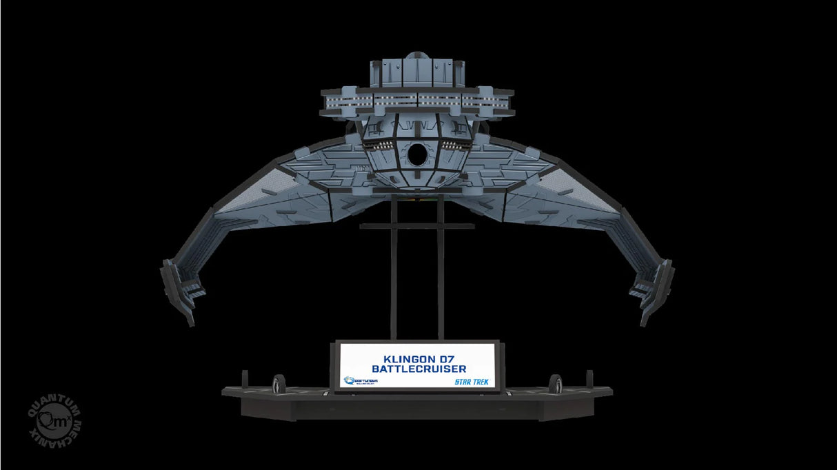 Star Trek Klingon D7 Battlecruiser Qraftworks Puzzlefleet 3D Model Kit
