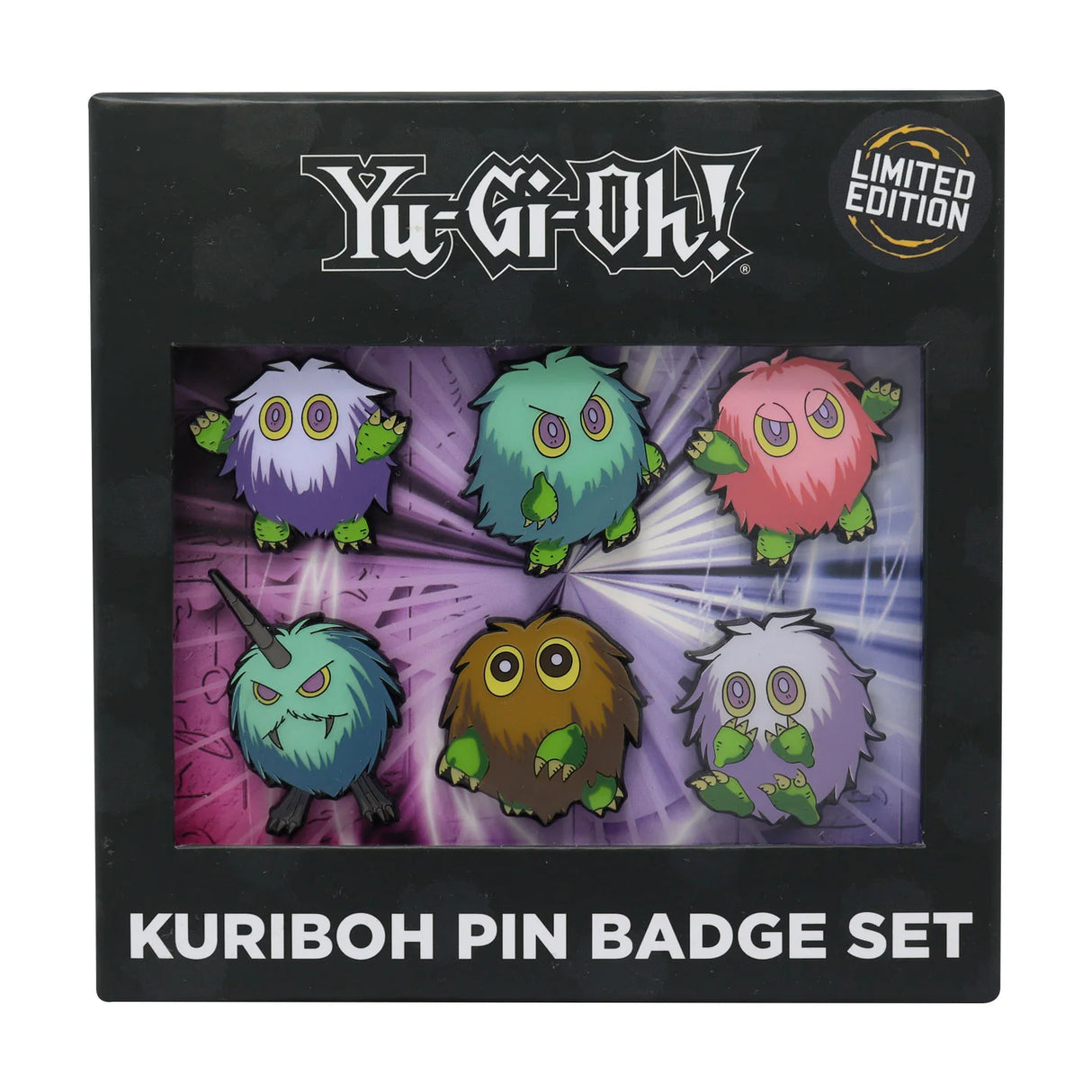 Yu-Gi-Oh! Kuriboh Brothers Limited Edition Set of 6 Pin Badges
