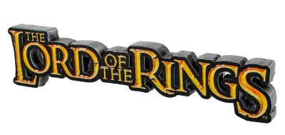 Lord Of The Rings: Metal Logo Sign