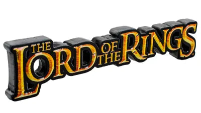 Lord Of The Rings: Metal Logo Sign