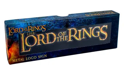 Lord Of The Rings: Metal Logo Sign