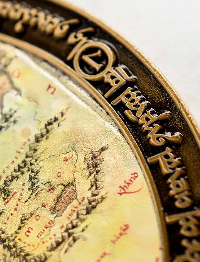 The Lord of the Rings Limited Edition Middle Earth Map Deluxe Coin