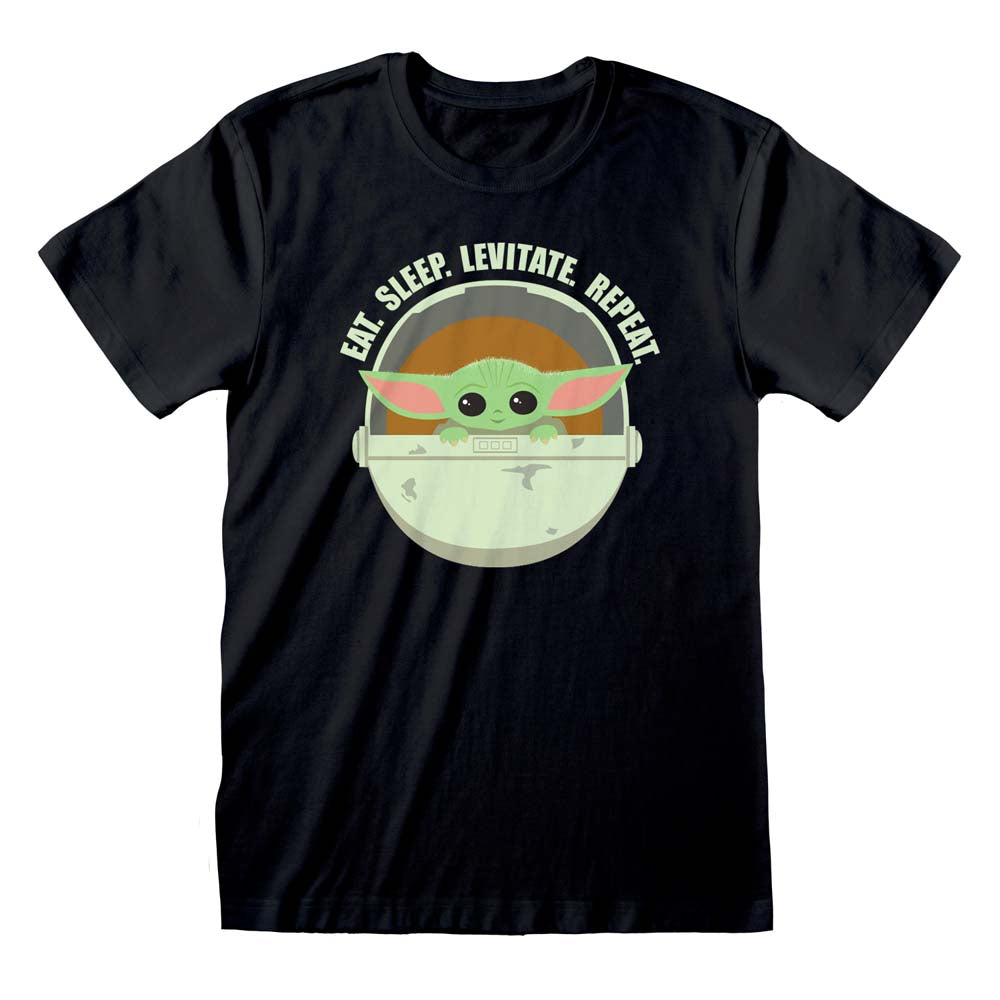 Star Wars The Mandalorian the Child Eat Sleep Levitate T-Shirt