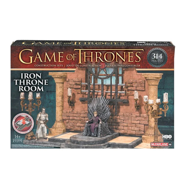 Game Of Thrones Iron Throne Building Block Construction Set