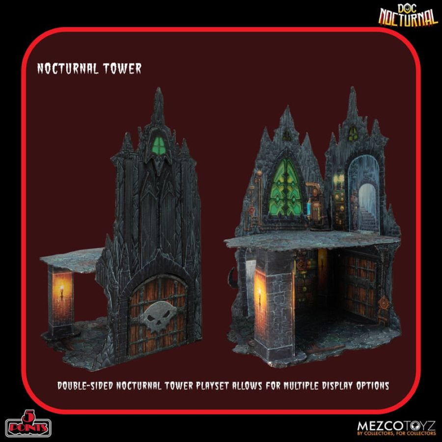 Doc Nocturnal 5 Points Nocturnal Tower Playset