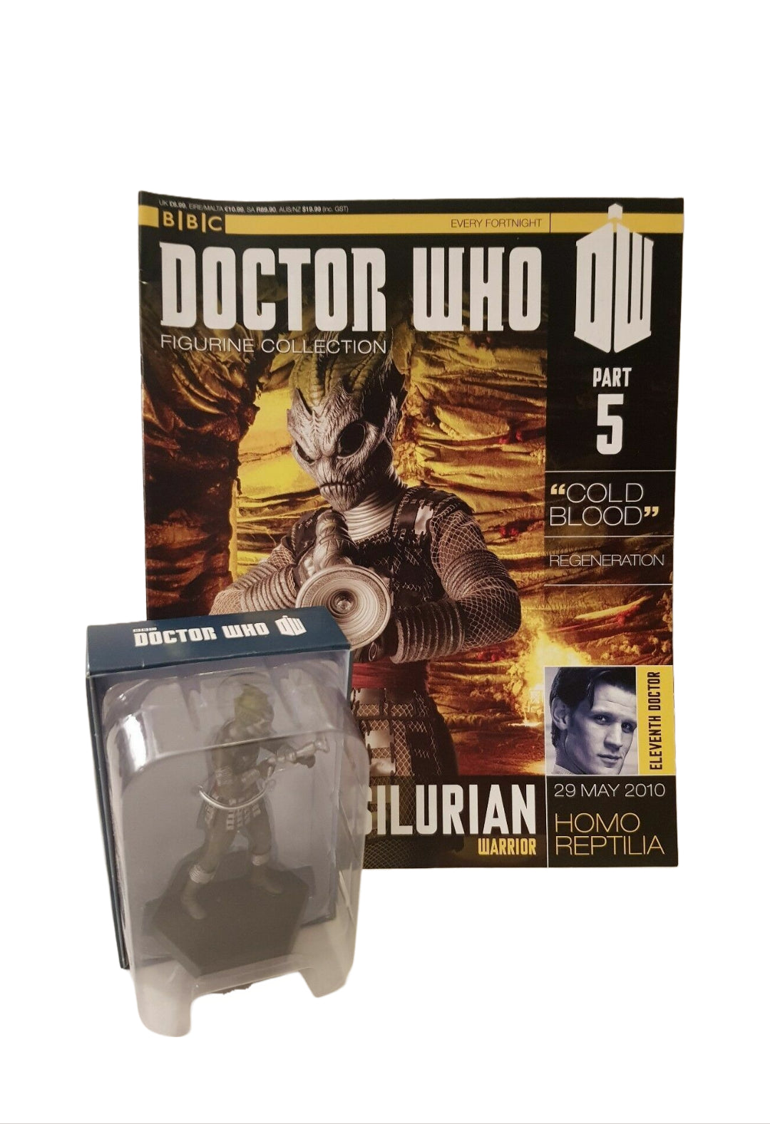 Doctor Who Eaglemoss Collectors Issue: #5 Silurian Warrior