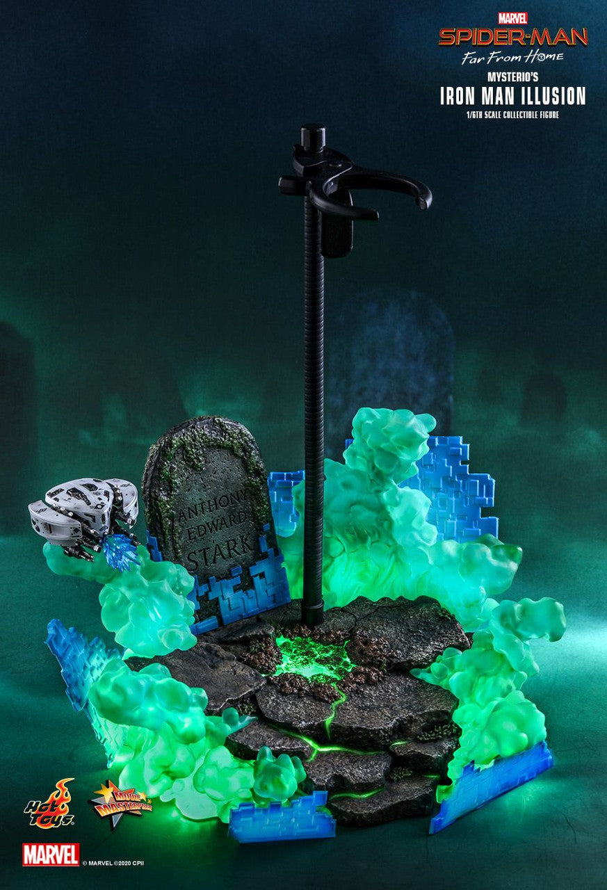 Marvel: Spiderman Far From Home: Mysterio's Iron Man Illusion: 1/6 Scale Hot Toys Collectible Figure