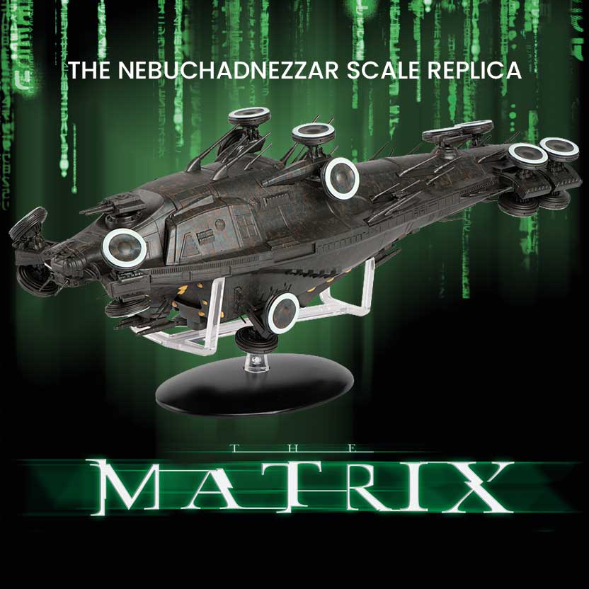The Matrix Enter the Matrix The Nebuchadnezzar Die-Cast Replica Ship