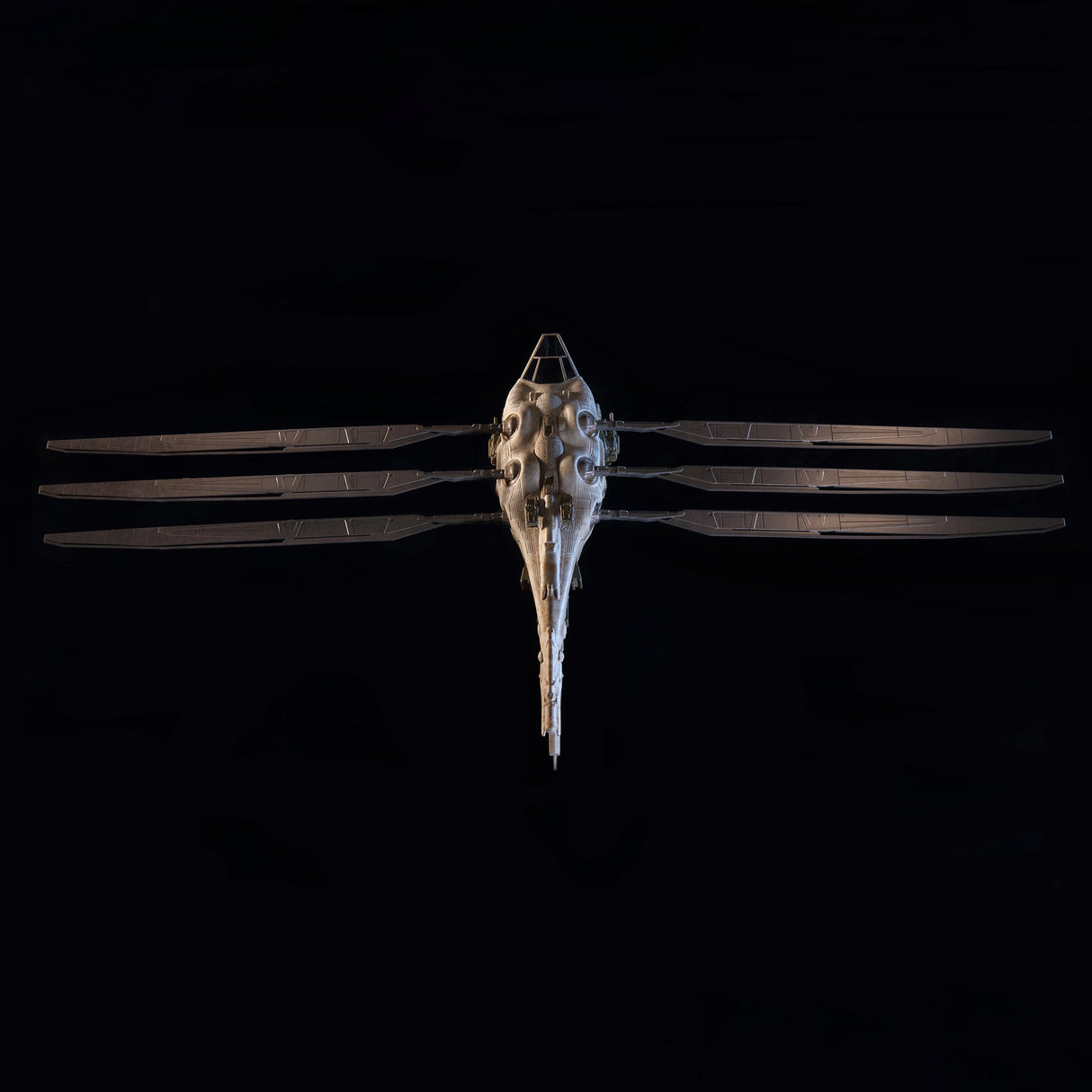 Dune Harkonnen Ornithopter Die-Cast Model Ship