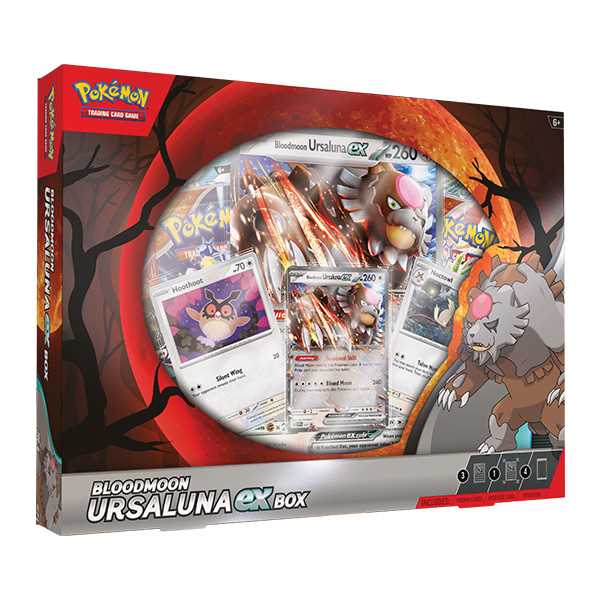 Pokemon Trading Card Game - Bloodmoon Ursaluna ex Collection Box