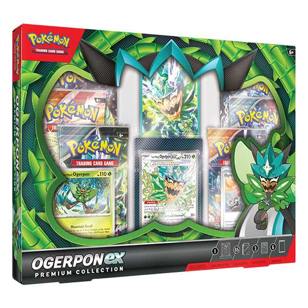 Pokemon Trading Card Game - Ogerpon ex Premium Collection Box