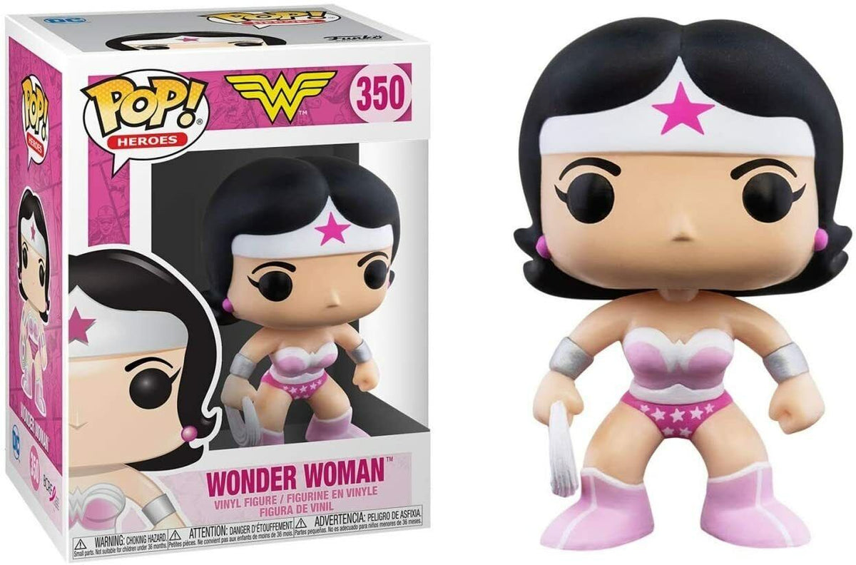 DC Comics Wonder Woman (Breast Cancer Awareness) Funko Pop! Vinyl Figure #350