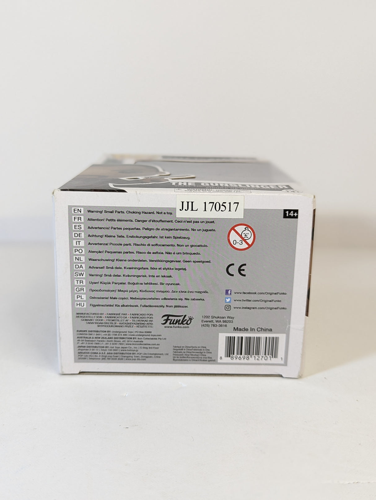 The Dark Tower The Gunslinger Funko Pop! Vinyl Figure #450