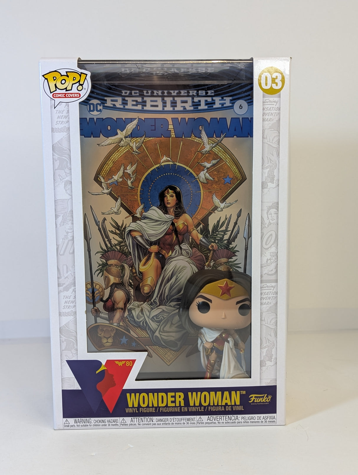 DC Comics Wonder Woman Funko Pop! Comic Covers Vinyl Figure #03