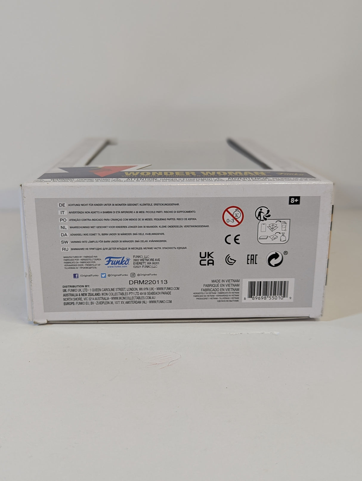 DC Comics Wonder Woman Funko Pop! Comic Covers Vinyl Figure #03